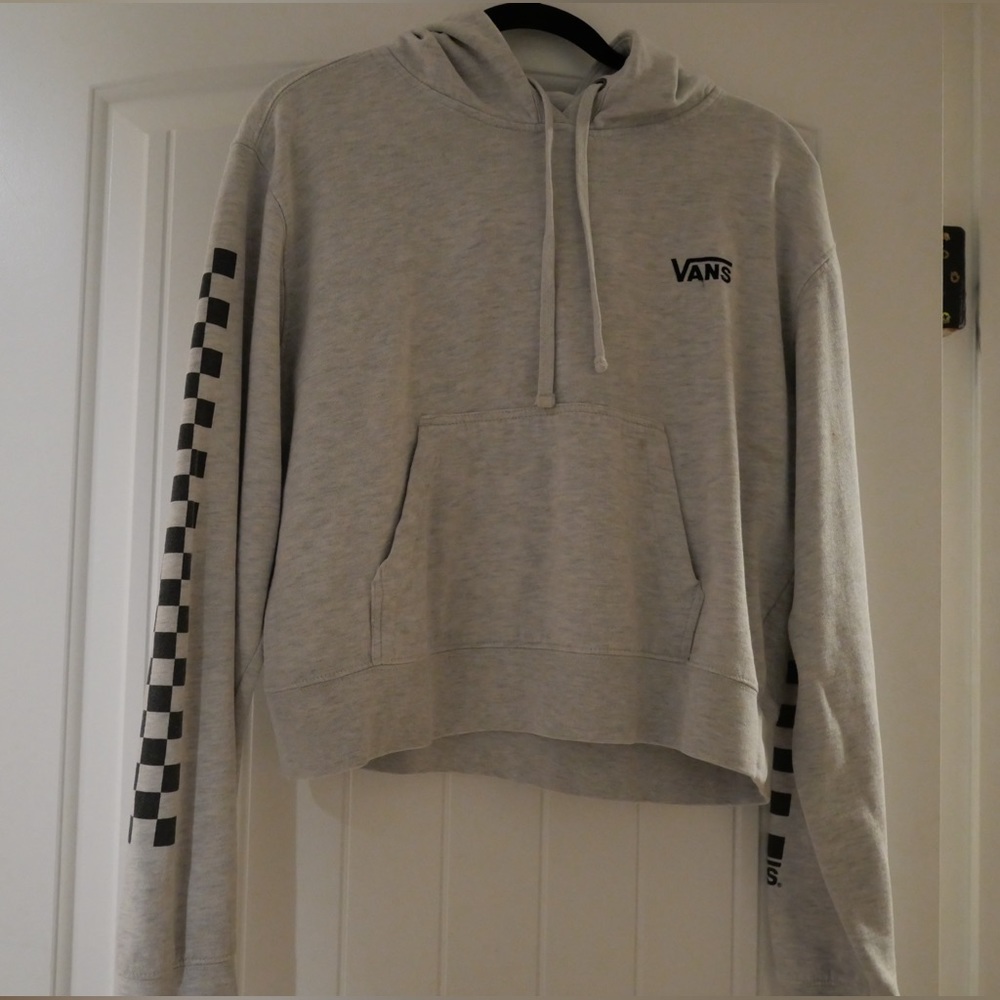 Vans Grey Sweater Cropped